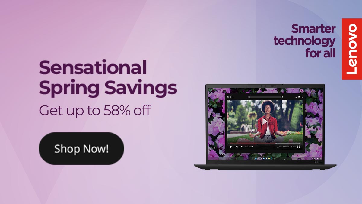 NAR - Spring forward with better tech from Lenovo! Enjoy exclusive ...