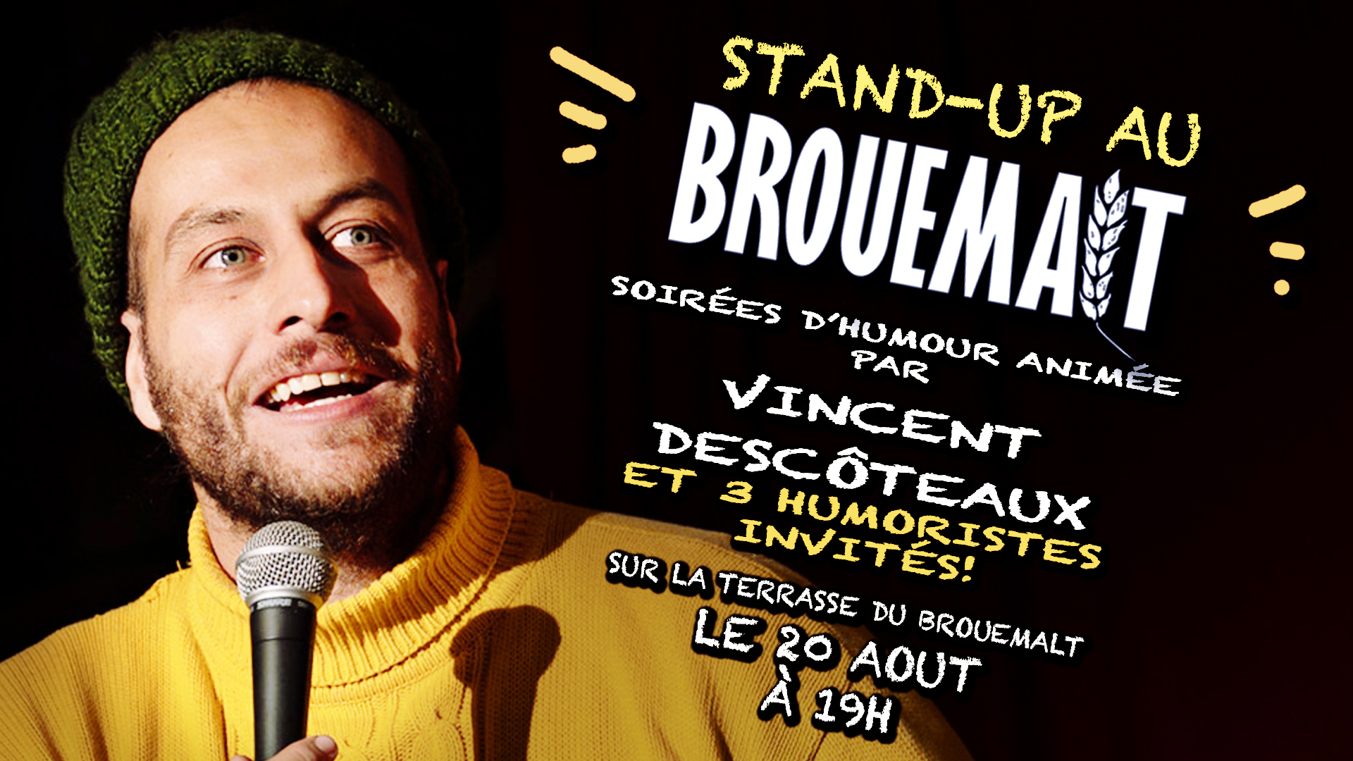 Stand-up au Brouemalt | Saint-Donat-de-Montcalm QC