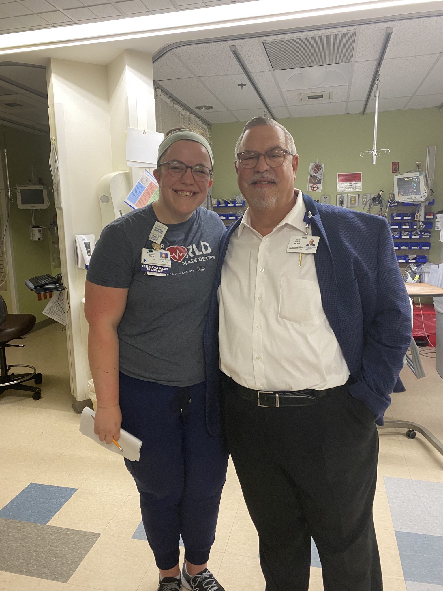 BJC HealthCare - Gene Ridolfi and his daughter are part of... | Facebook