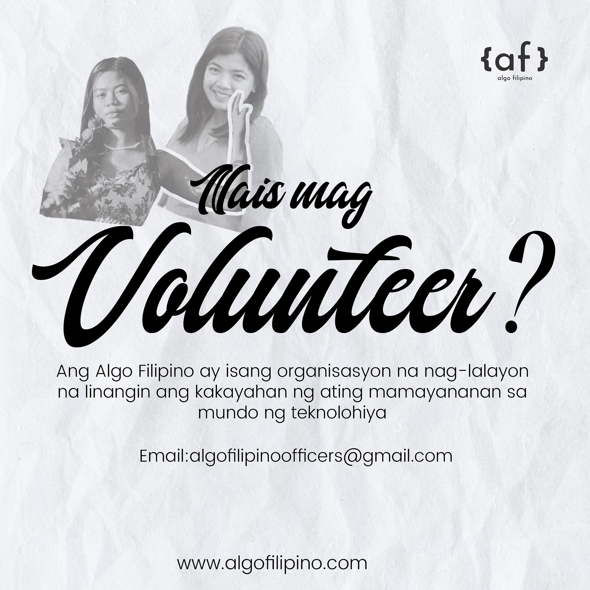 Algo Filipino - Ang Algo Filipino ay isang organisasyon na... | Facebook