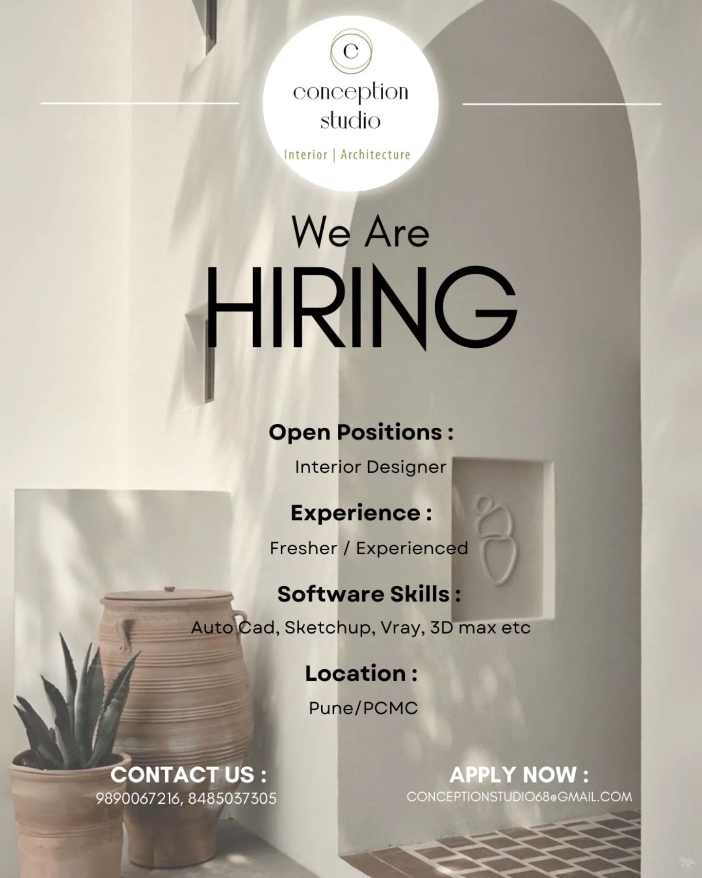 conception__studio - We are hiring ️ Our team is growing, and we're on ...