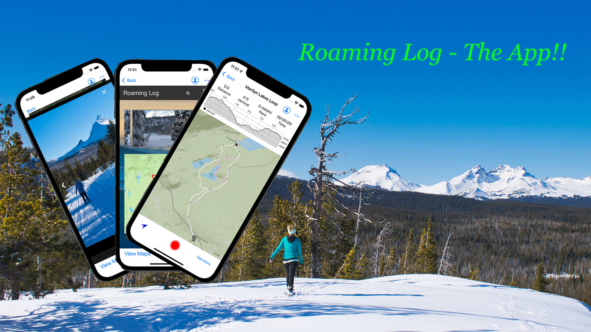 Roaming Log - Your guide to some of the best snowshoe route in Oregon ...