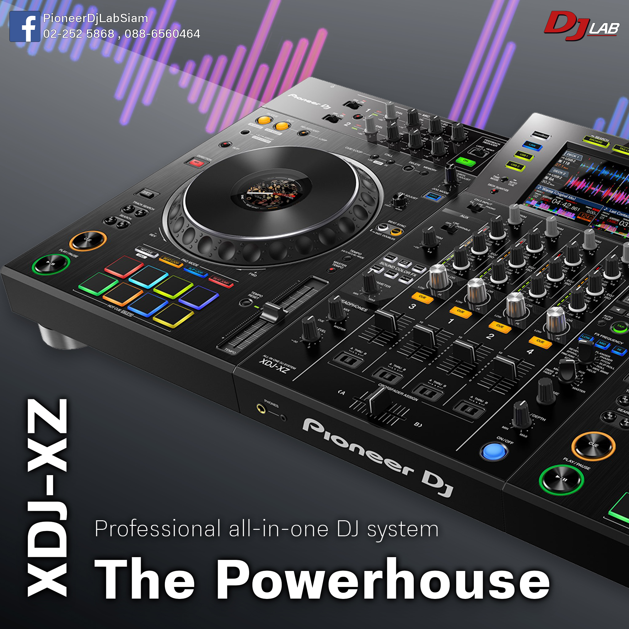 DJ Lab Siam - XDJ-XZ ตัวสุดสาย All in one รองรับทั้ง...