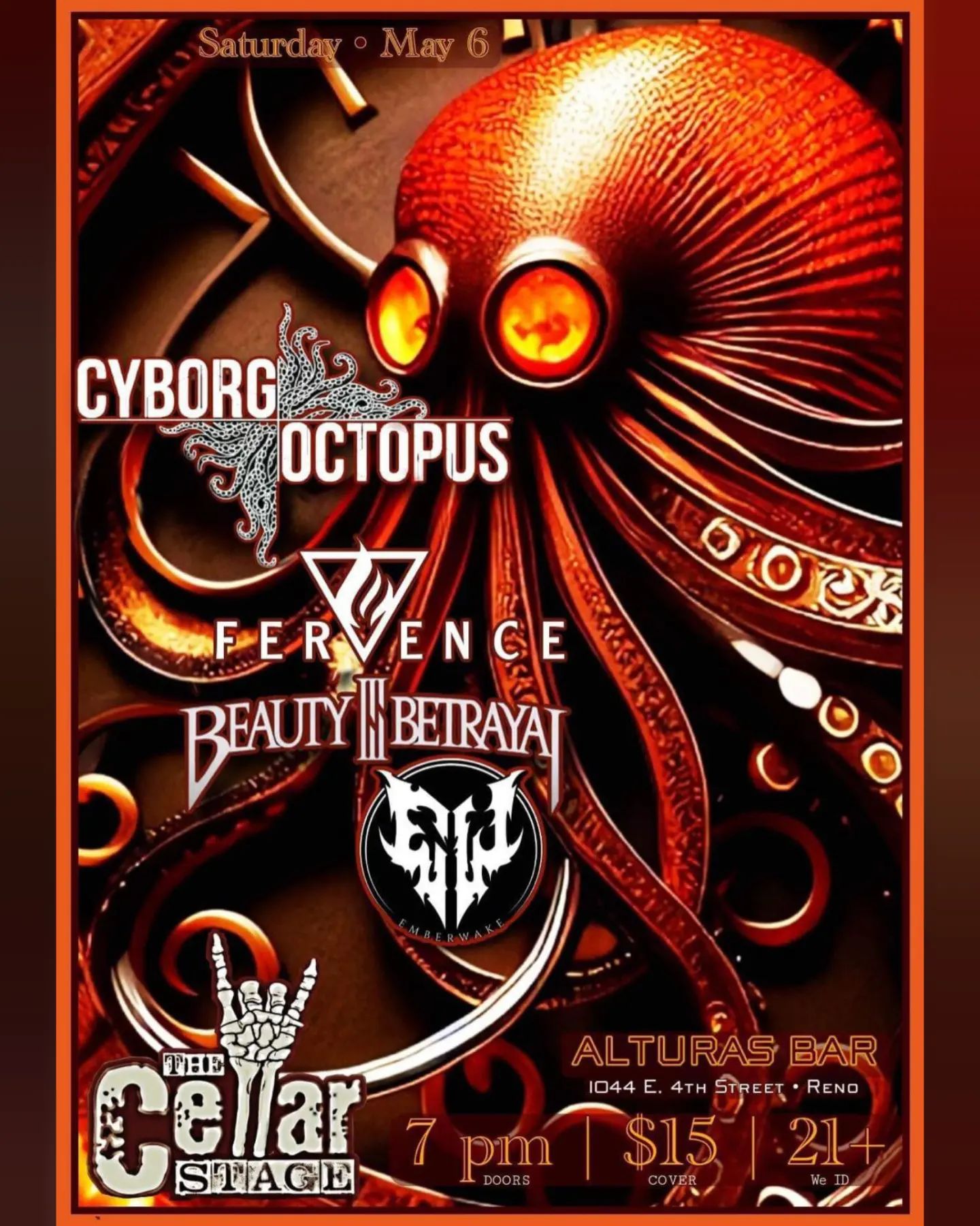 Cyborg - - SHOW UPDATE - Unfortunately due to logistical complications ...