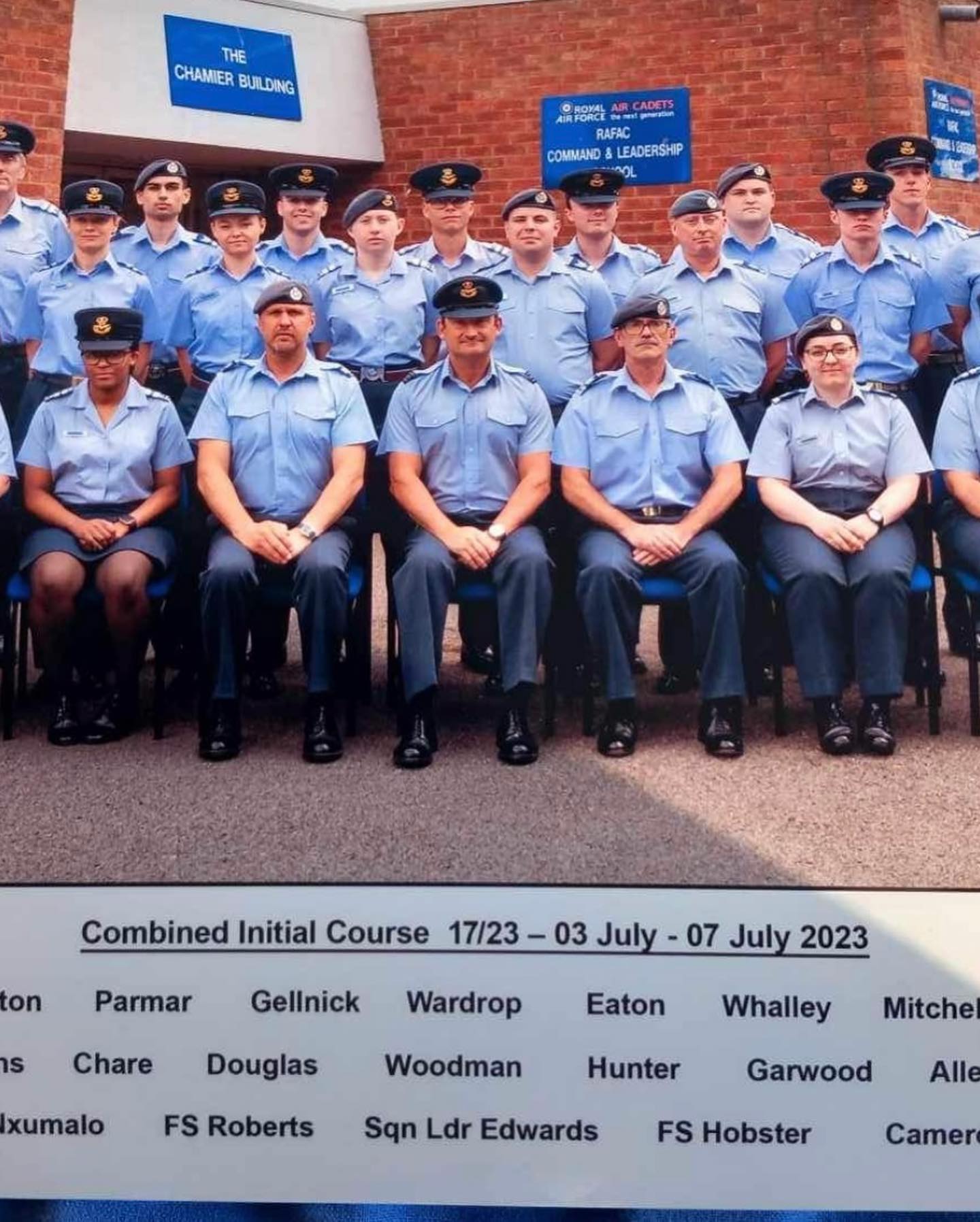 Congratulations to Sergeant Abigail Cameron RAFAC who completed her ...