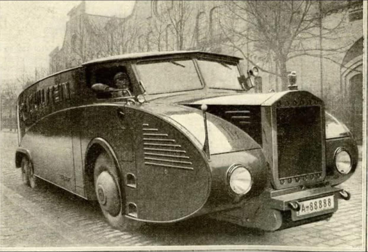 Barber - 1931 Rumpler RuV 31 – Un camion venu du futur / A Truck from ...