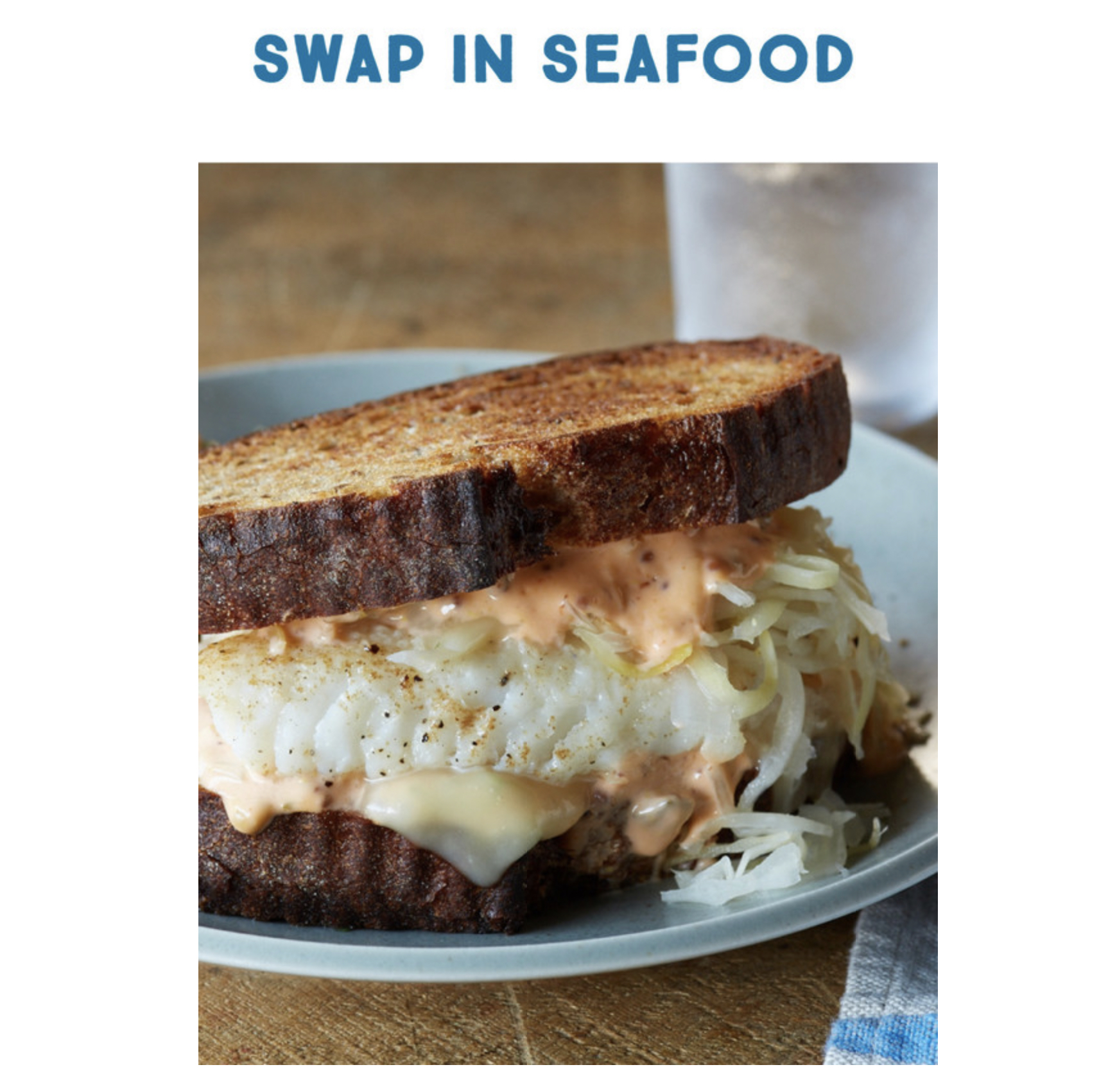 Swap in... - Fish & Co. - The Sustainable Seafood Eatery