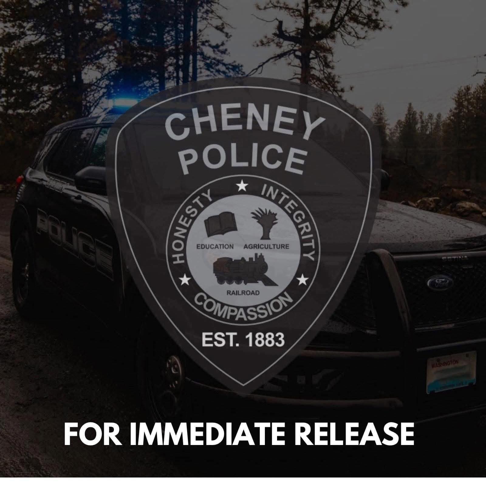 Cheney - FOR IMMEDIATE RELEASE: Cheney Police Arrest Man for Long-Term ...