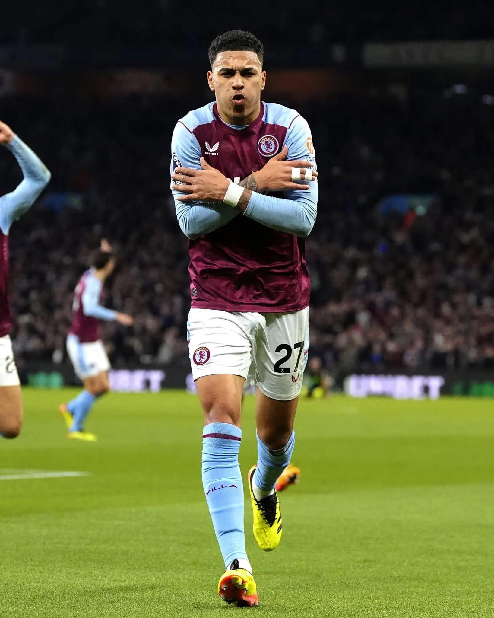 🚨💣 Morgan Rogers wears the No. 27 shirt at Aston Villa