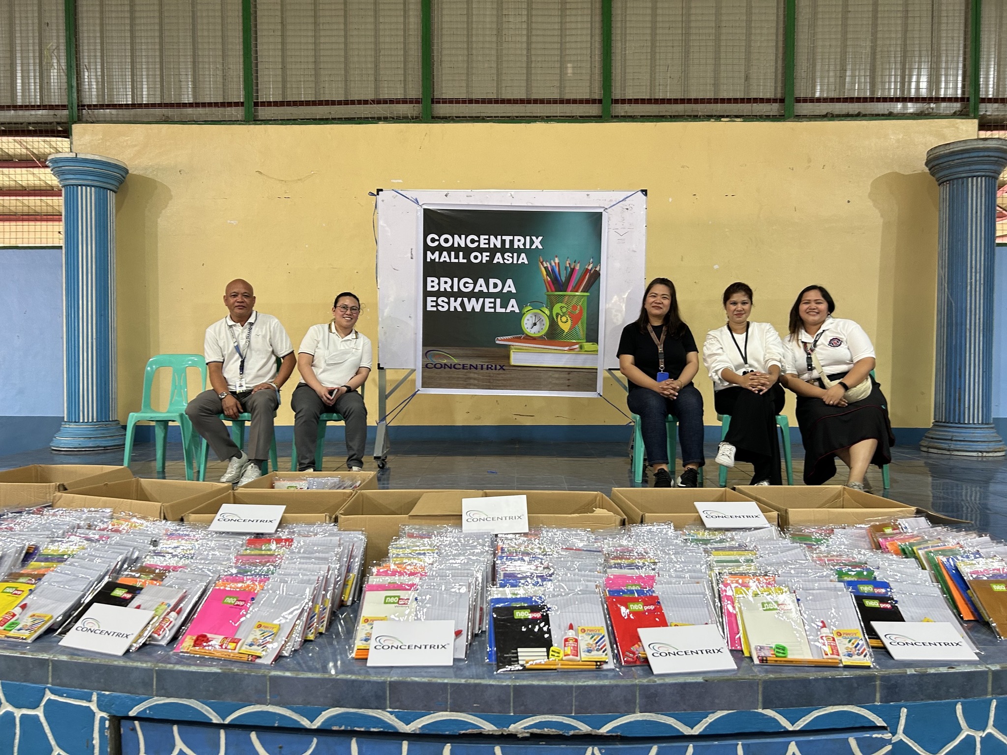 Concentrix - In photos: Concentrix MOA’s Brigada Eskwela project in ...