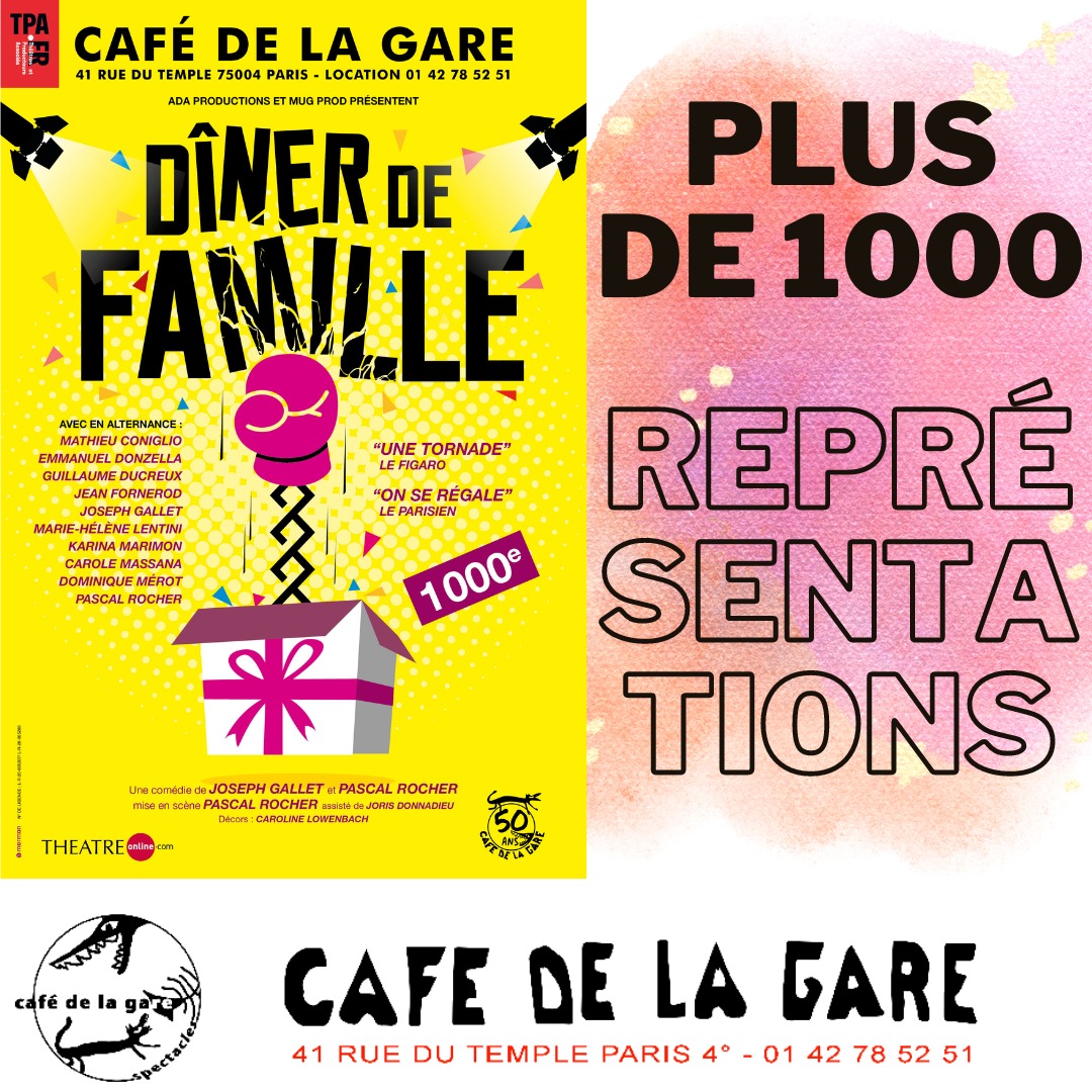 Cafe De La Gare Diner De Famille