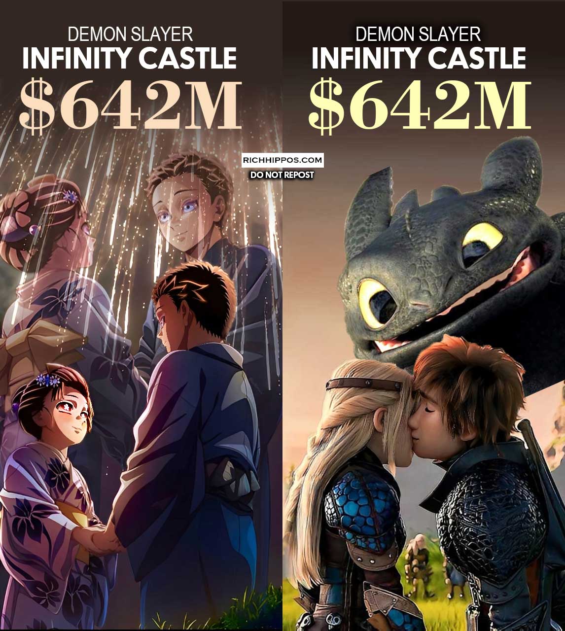 Koyoharu - Infinity Castle is now officially the 5th highest-grossing ...