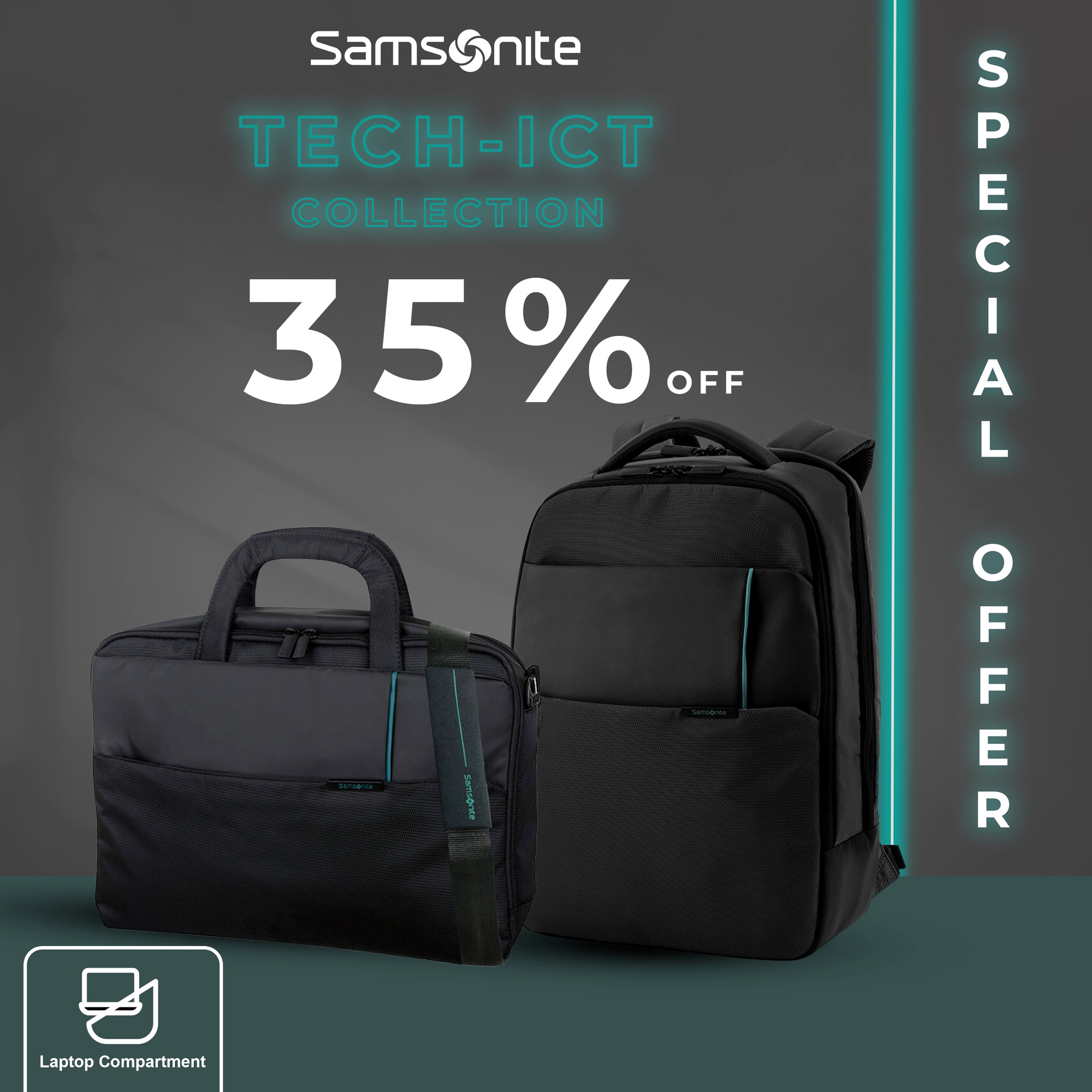 Samsonite Black Label Finchley backpack. Designed for all your 