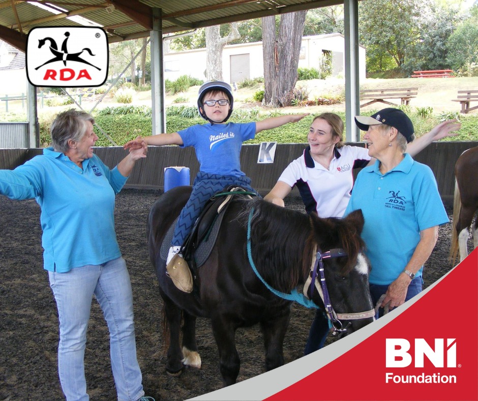 BNI - Meet our 2023 Charities - Riding for the Disabled - Tall Timbers ...