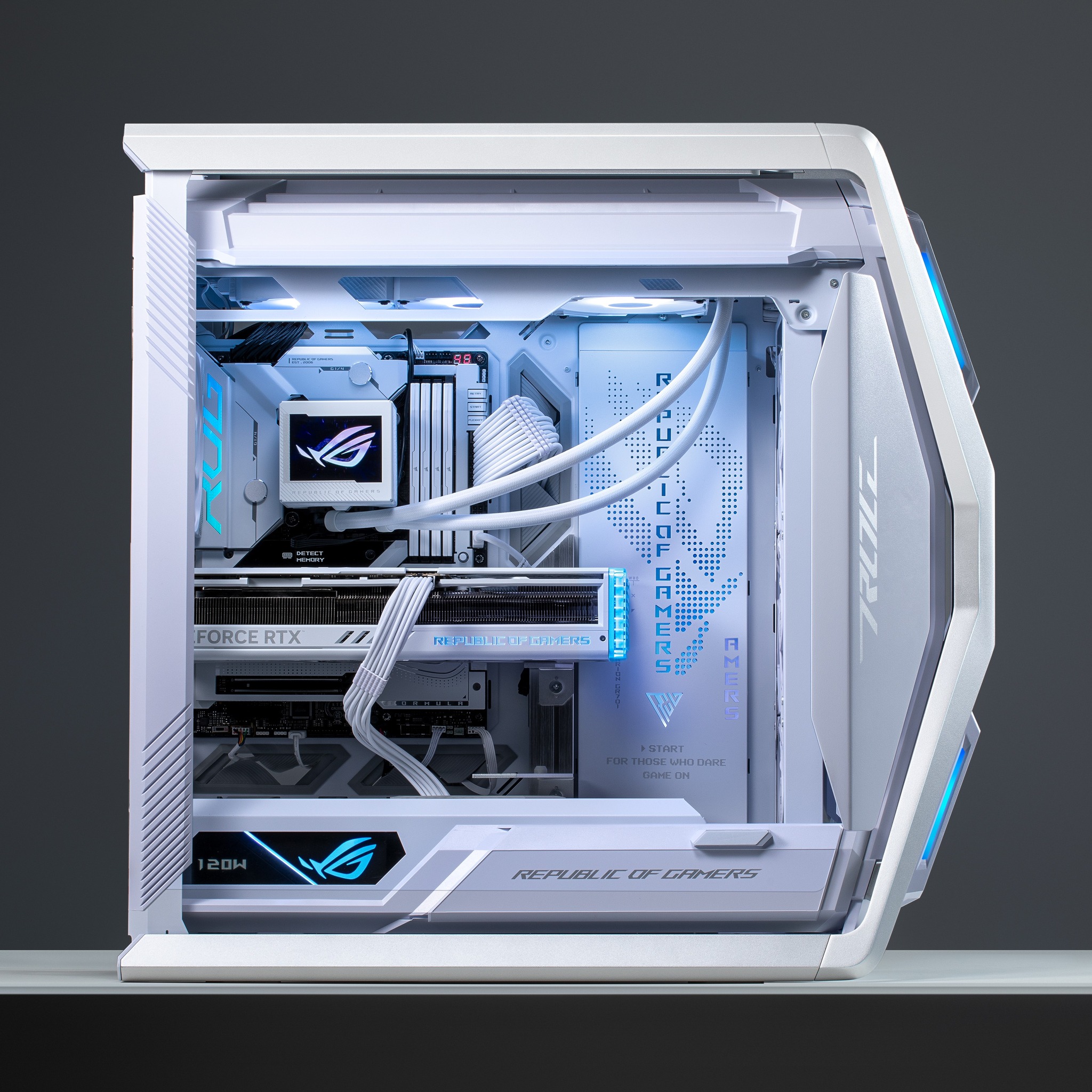 What aesthetic looks the best for a PC build and why is it white 