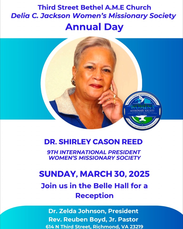 Third Street Bethel AME Church | Richmond VA