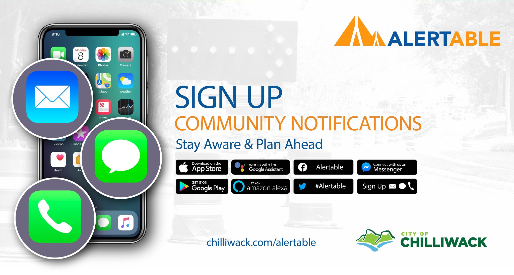 In an emergency, the City will use... - City of Chilliwack