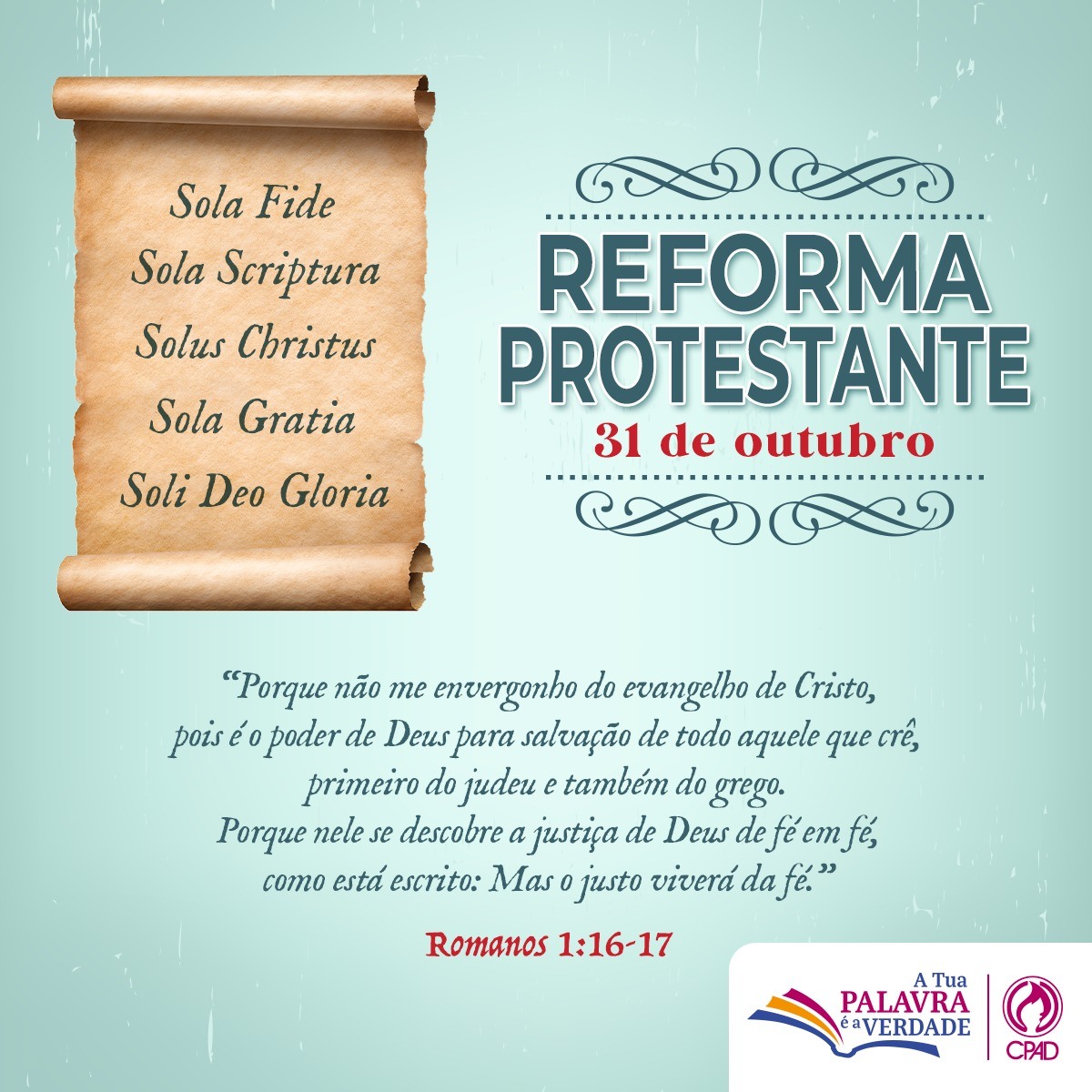 📜 Neste dia celebramos mais um... - Escola Dominical CPAD | Facebook