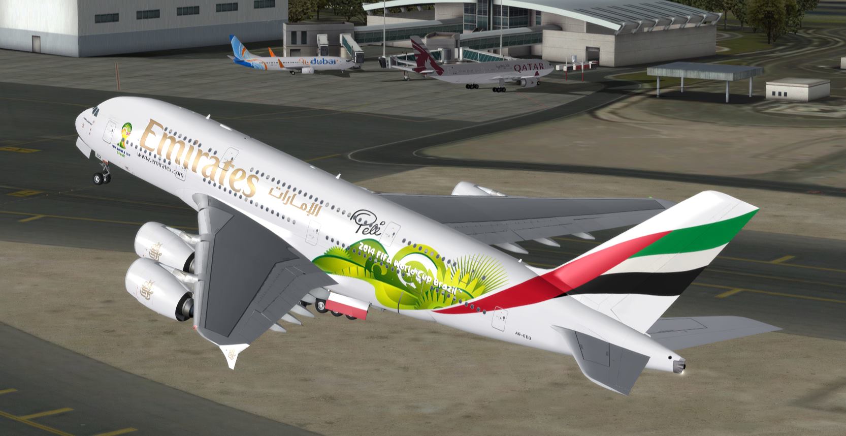 Brazilian airlines' A380 concepts