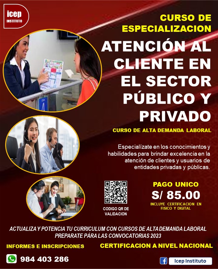 💻 CURSO DE ESPECIALIZACION... - ICEP Instituto Interamericano
