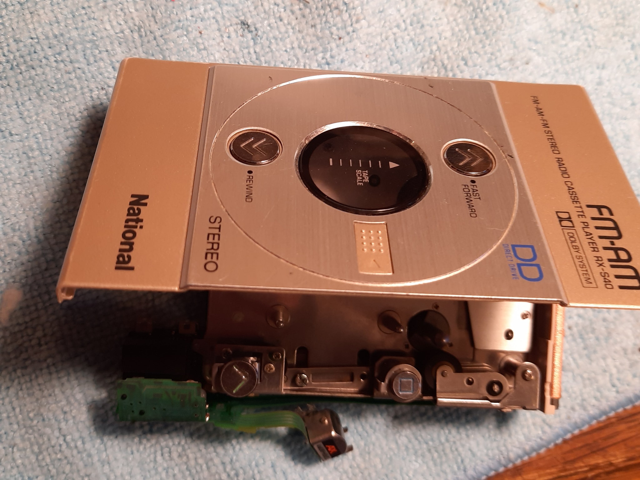 National RX S40 direct drive player