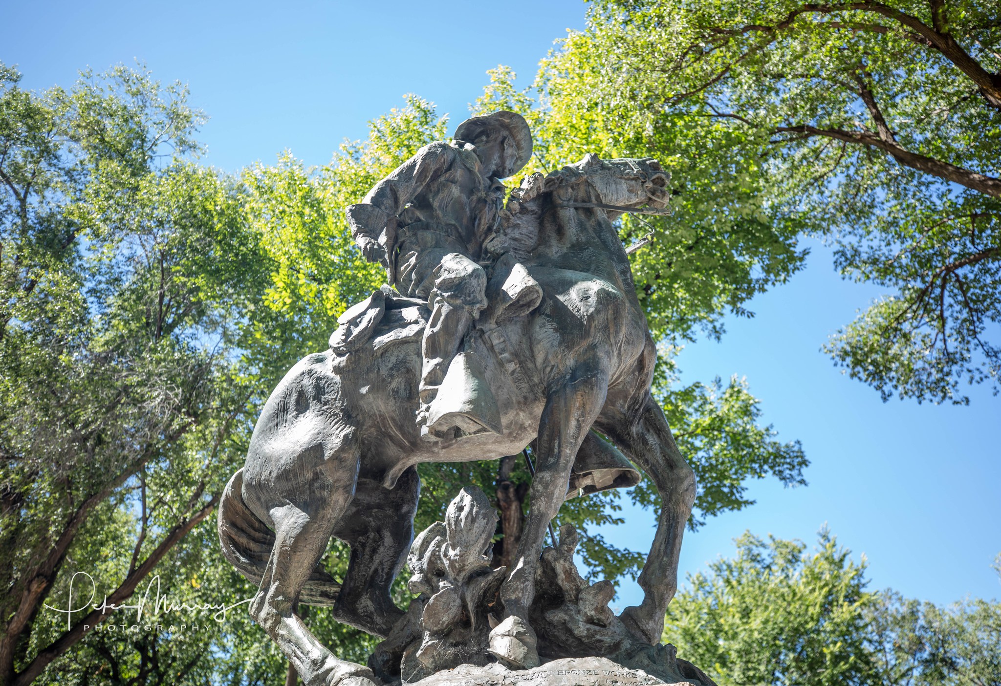 The Rough Rider Monument, also known as the Buckey O'Neill