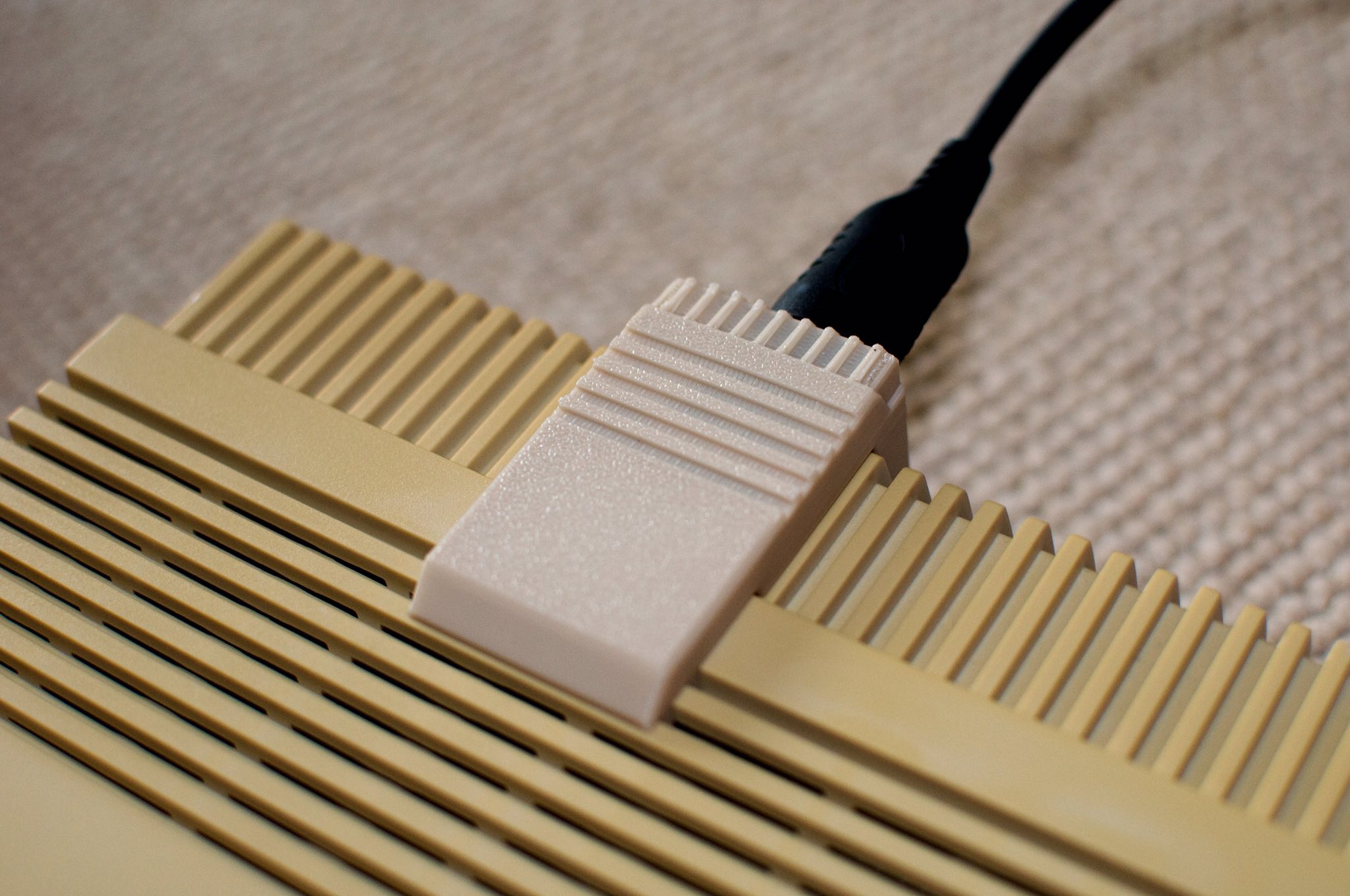 Adattatore Angolato RGB2HDMI Per Commodore Amiga 500 | Con Cavo E Menu OSD
