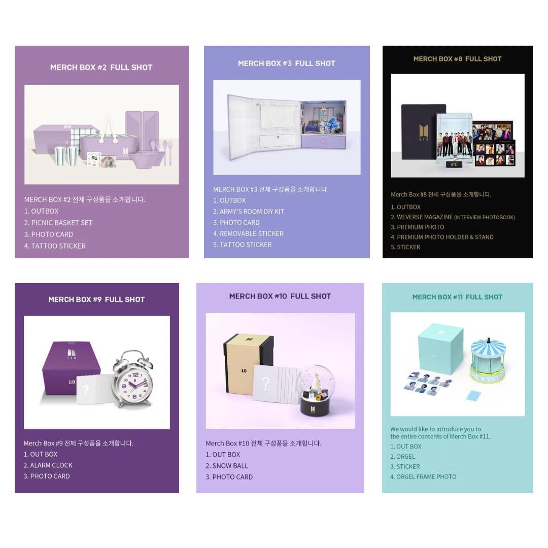 ‼️PREORDER: BTS MERCH BOXES‼️... - Seoul District PH | Facebook