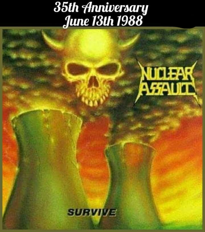 June 13th 1988 𝐍𝐮𝐜𝐥𝐞𝐚𝐫 𝐀𝐬𝐬𝐚𝐮𝐥𝐭 released the album