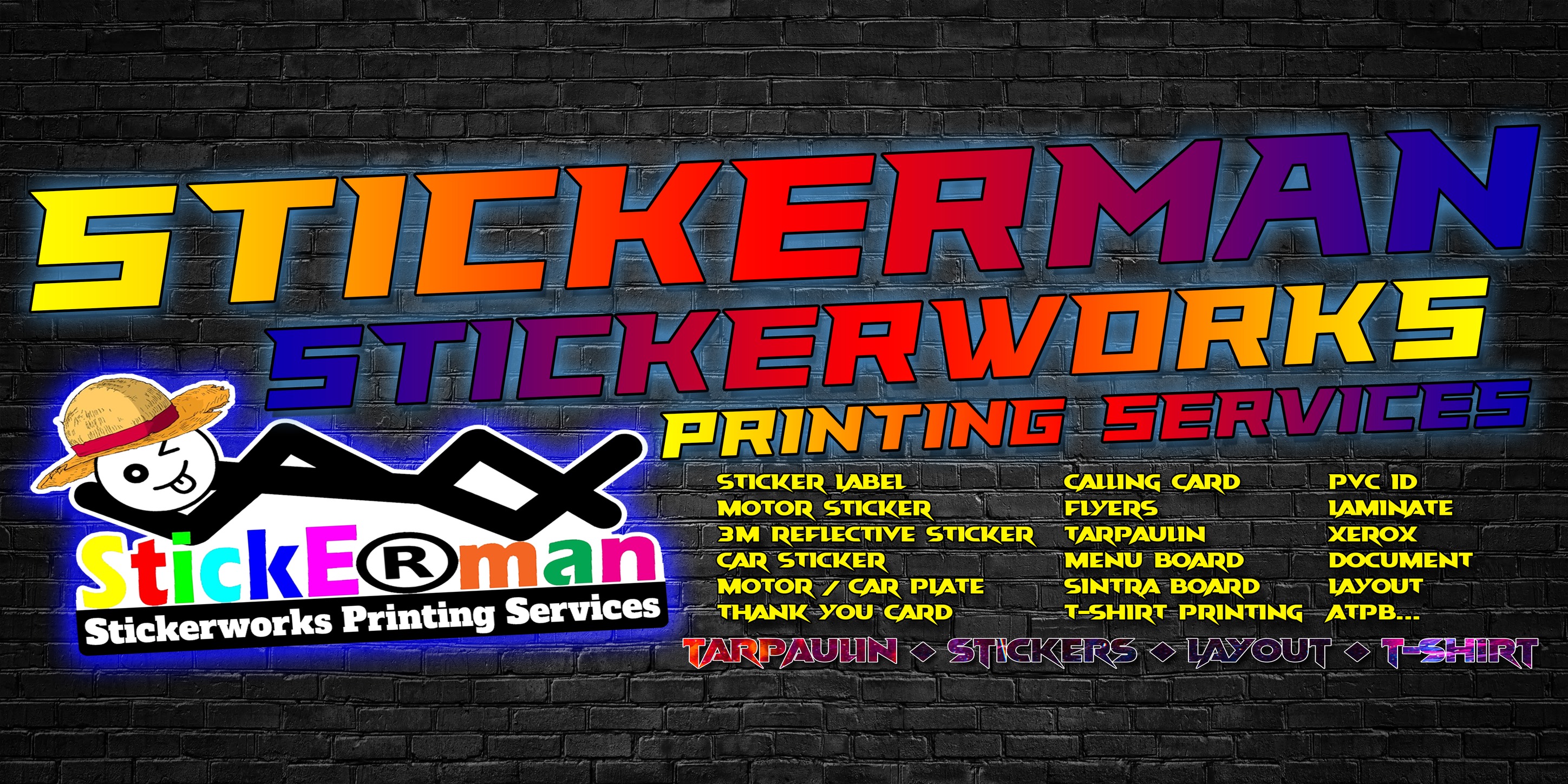 Stickerman Stickerworks Printing Services