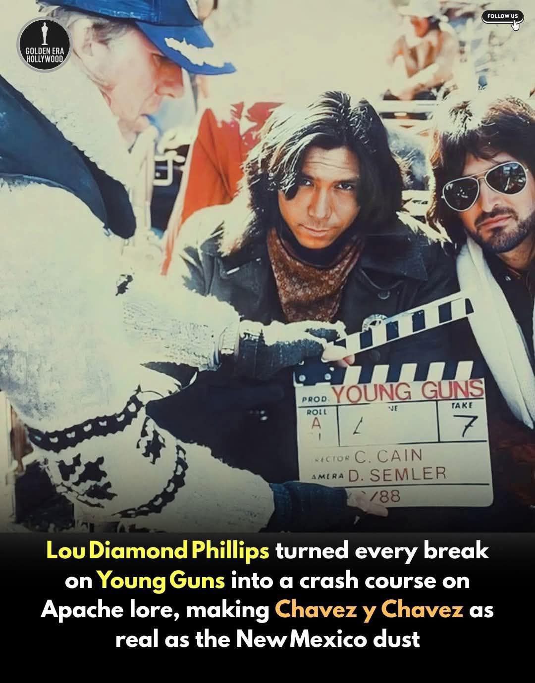 Lynda - When Lou Diamond Phillips arrived on location in 1987, he ...