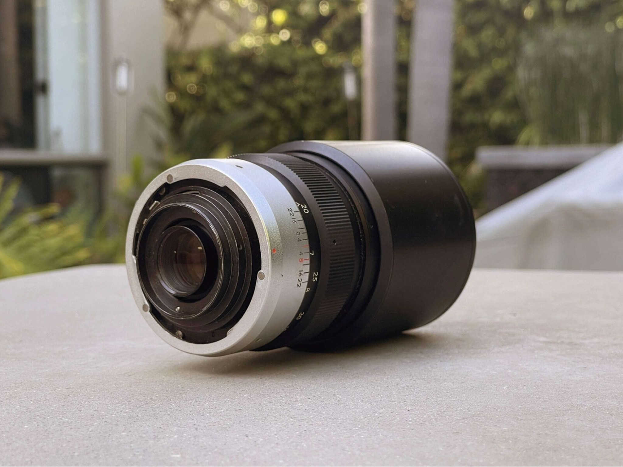 Converting Topcon's UV Topcor 50mm f2 lens to M42 mount