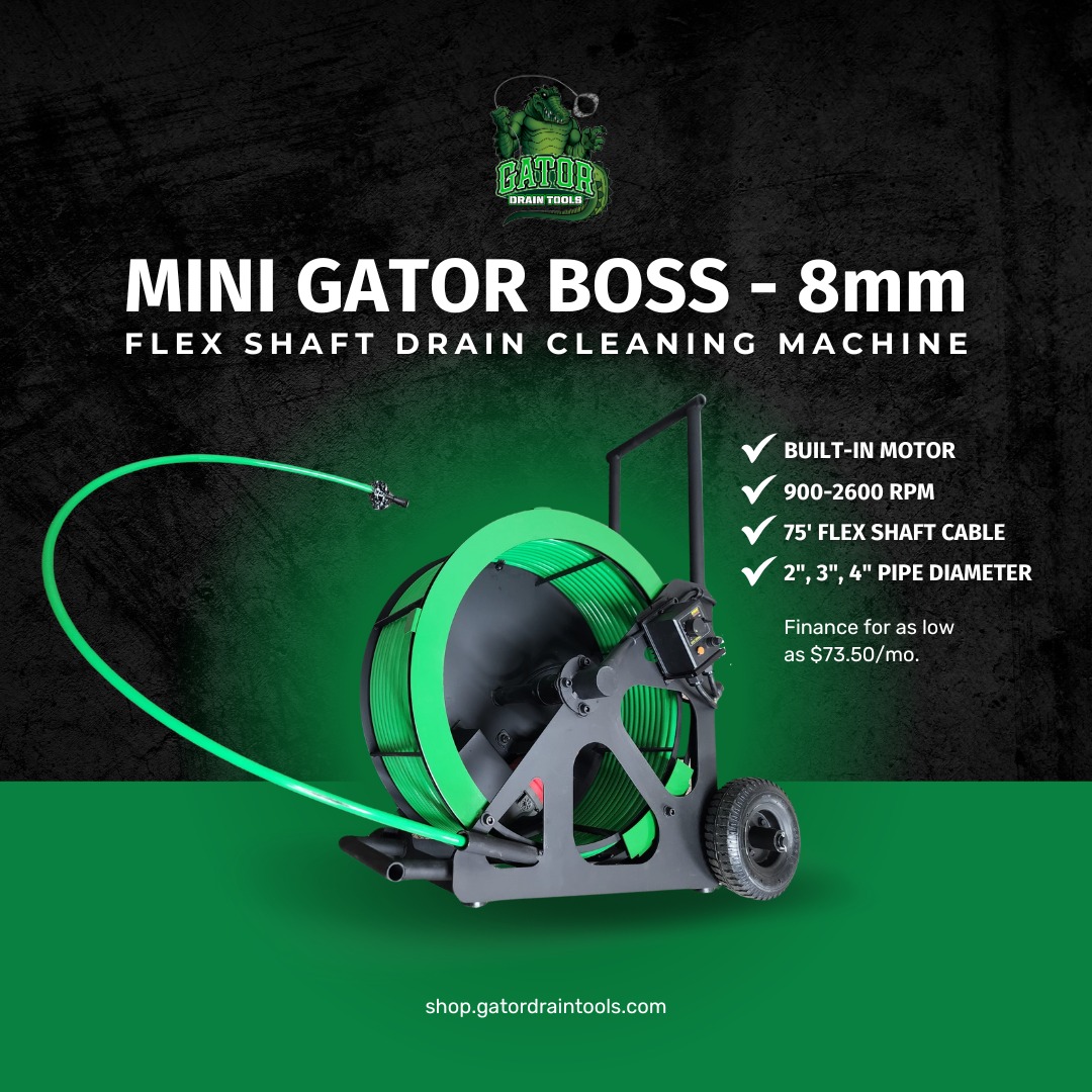 Gator - Meet the Mini Gator Boss – the compact powerhouse every plumber ...