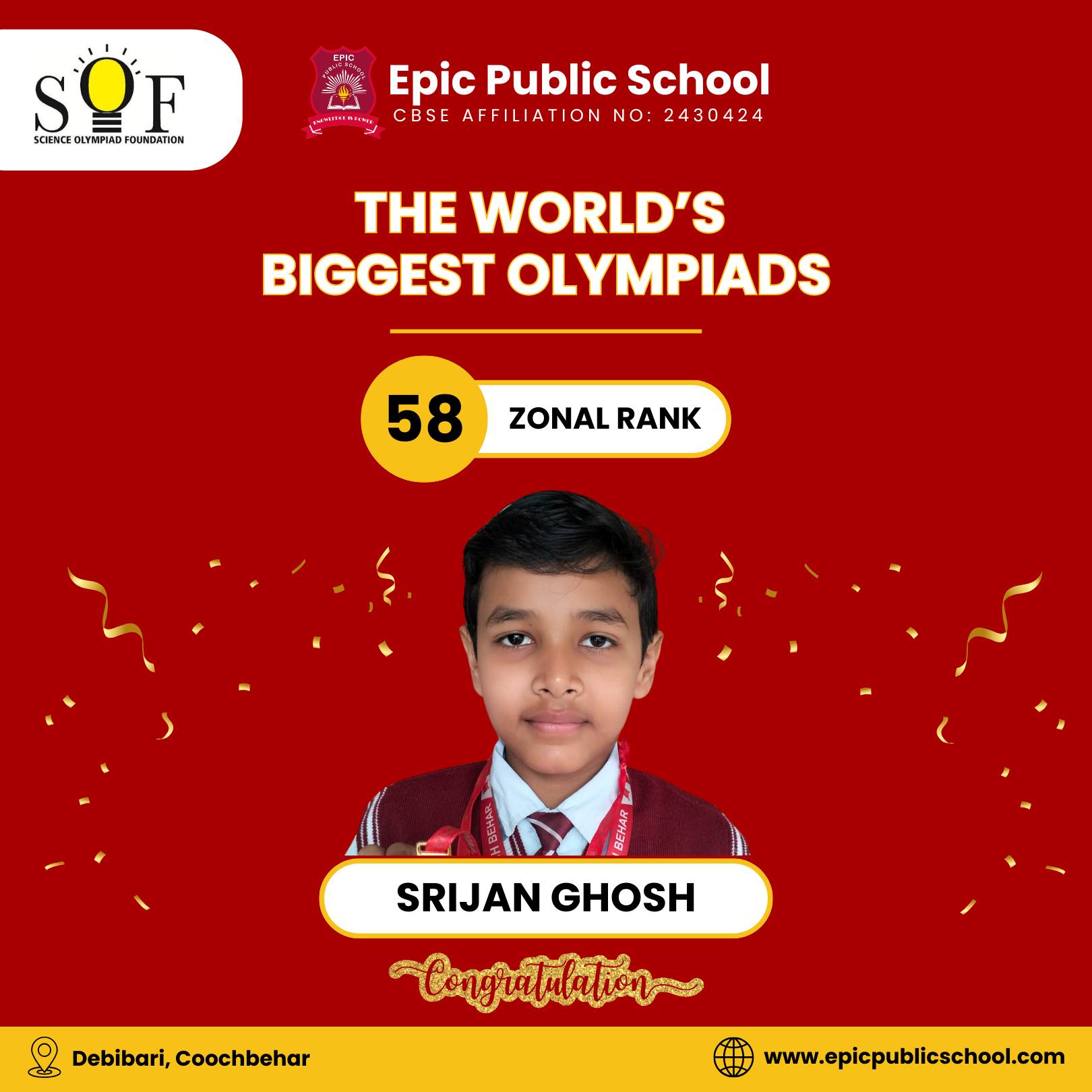 Epic - 🏆 Proud Moment for Epic Public School! 🏆 🎉 Congratulations to ...