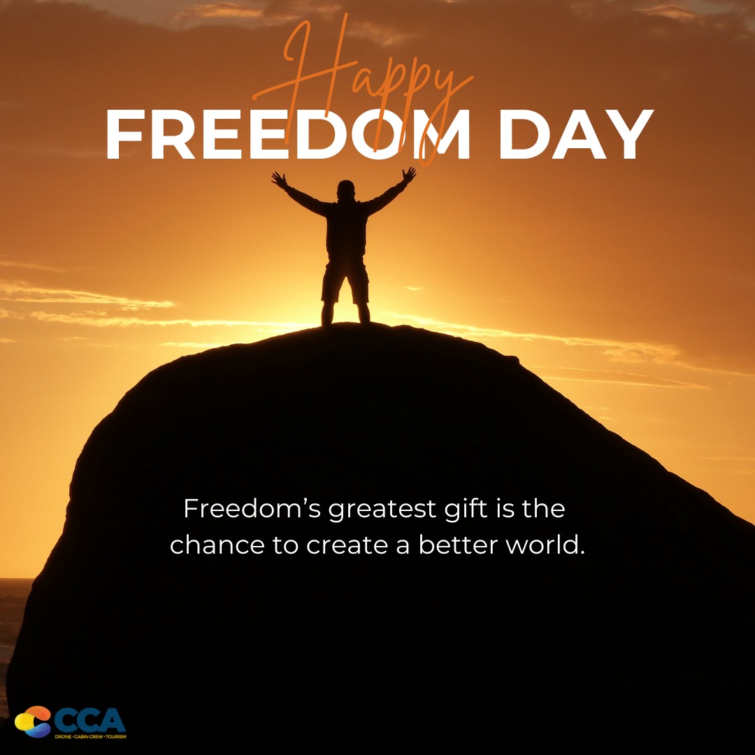 🇿🇦 Happy Freedom... - Cabin Crew Academy - Training4Success | Facebook