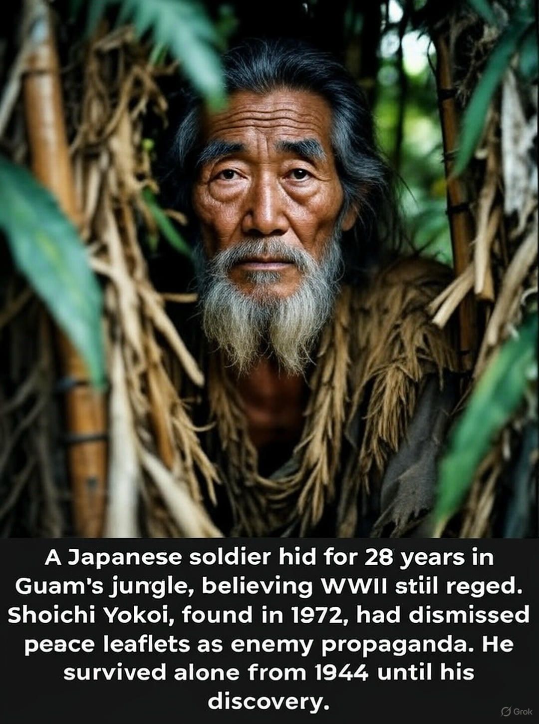 Shoichi Yokoi's incredible true story of survival in Guam after WWII