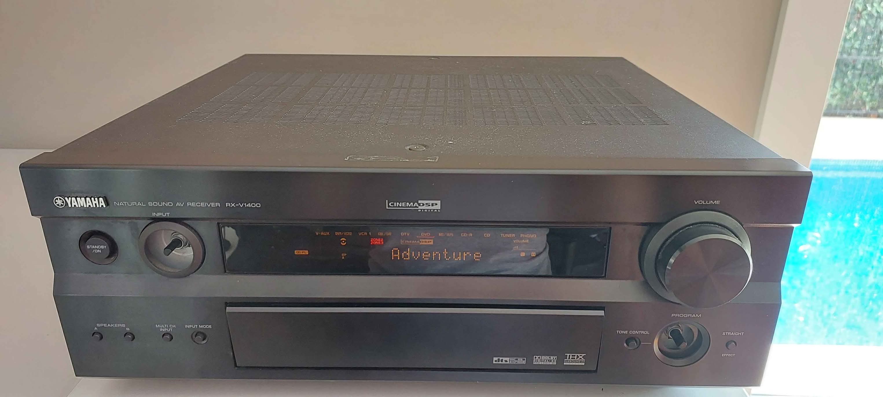 Telecomando Universale Per Yamaha RX-V1400 V1300 V1200, Ricevitore AV, Nero