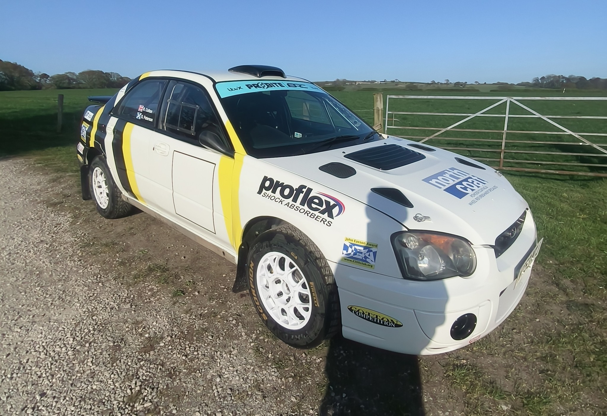 Rob Cotton Rallying