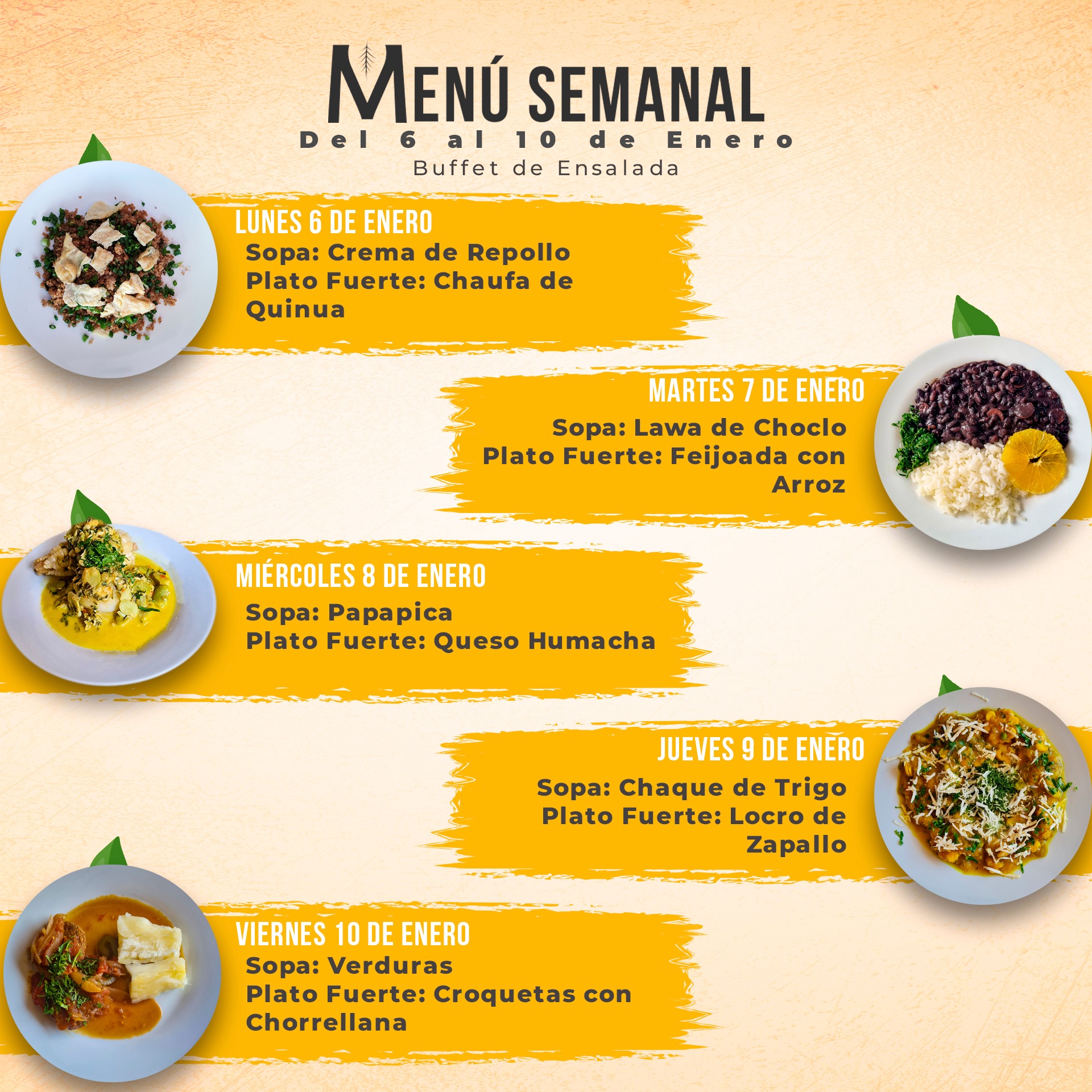 Menta Restobar - ¡Explora nuestro 𝐦𝐞𝐧ú 𝐬𝐞𝐦𝐚𝐧𝐚𝐥, del 6 al...