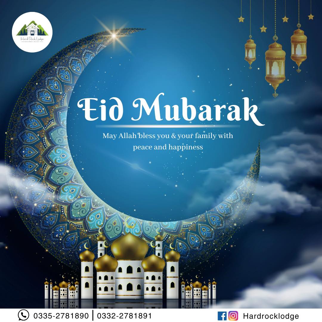Hard Rock Lodge - Eid Mubarak! 🌙 May Allah bless you and... | Facebook