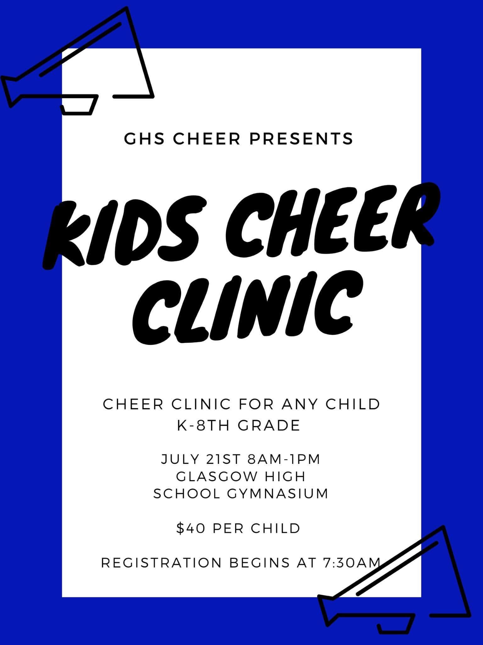 The GHS Cheer Team is hosting a... - Glasgow High School | Facebook