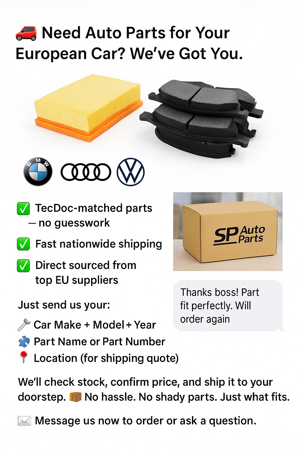 SP Auto Parts