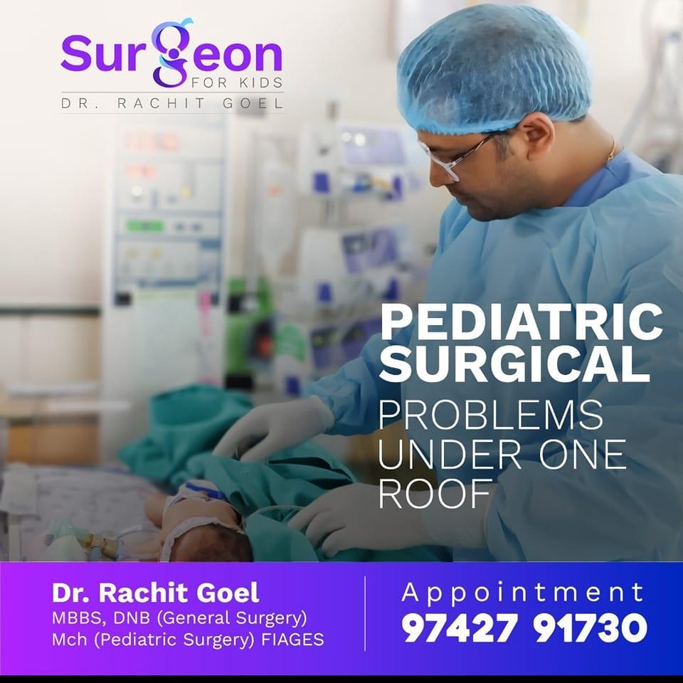 Dr. Rachit Goel - Pediatric and Neonatal Surgeon | Ghaziabad