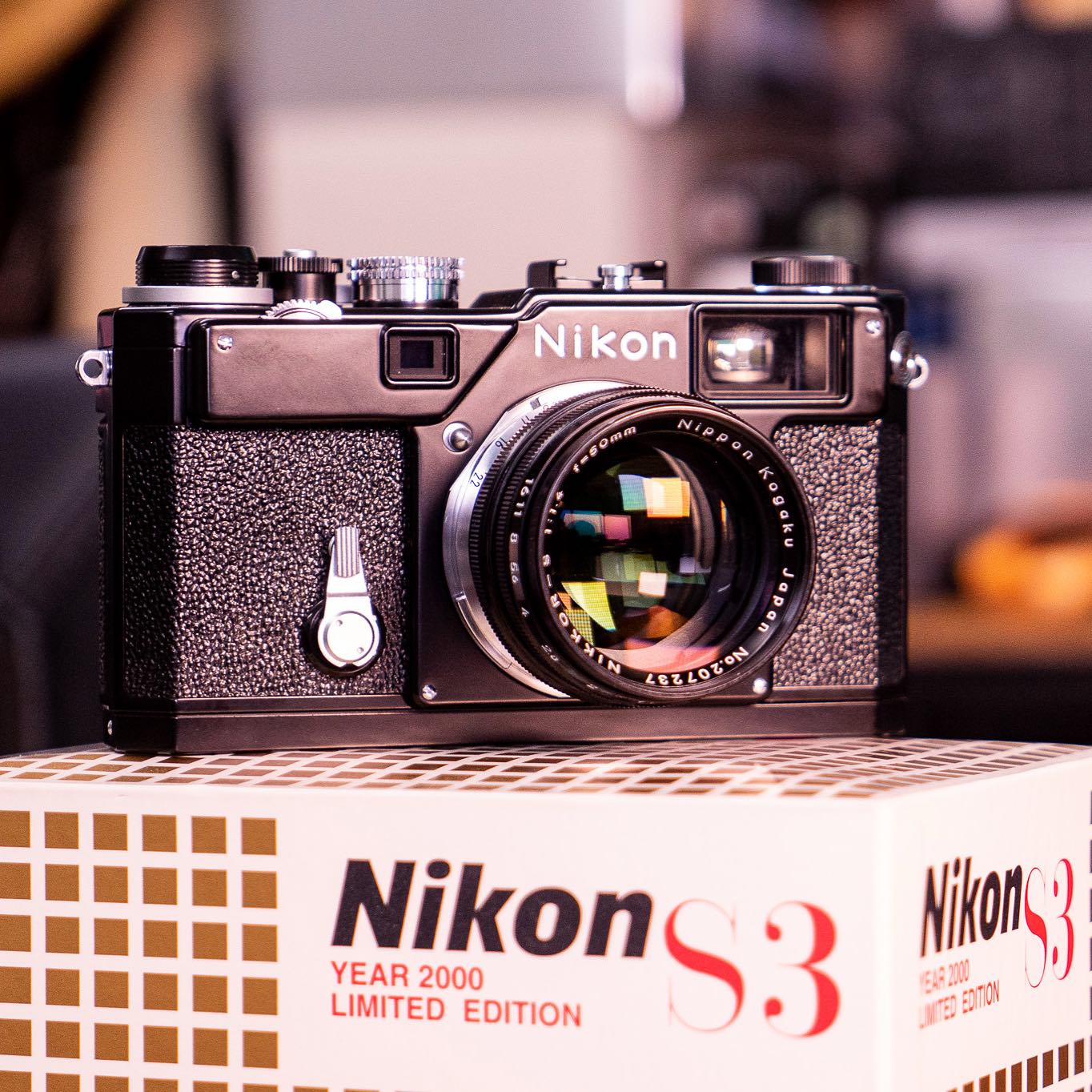 Nikon S3 Limited Edition film camera with 50mm F1.4 lens