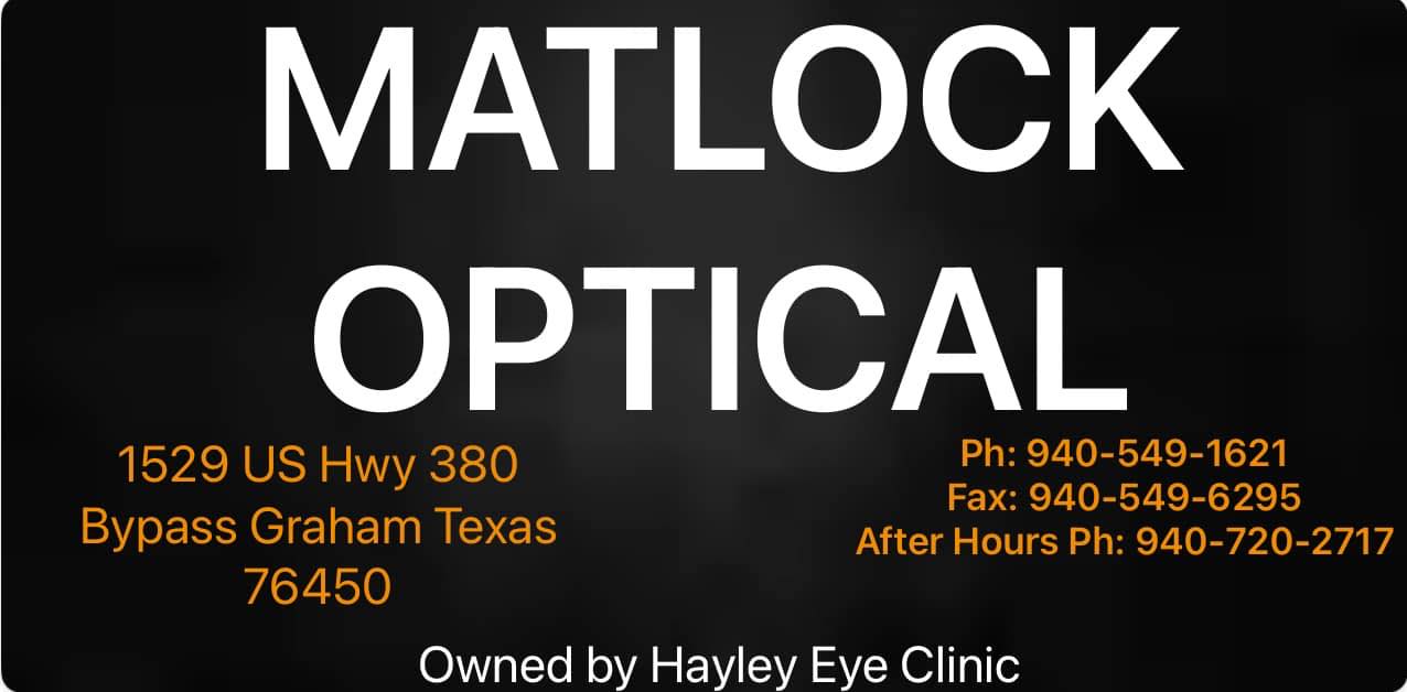 Matlock Optical | Graham TX