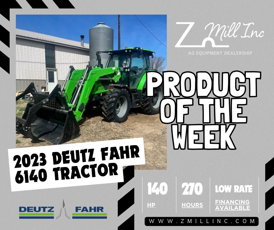 Z Mill - 🚜 Product of the Week: 2023 Deutz Fahr 6140 🚜 Power ...