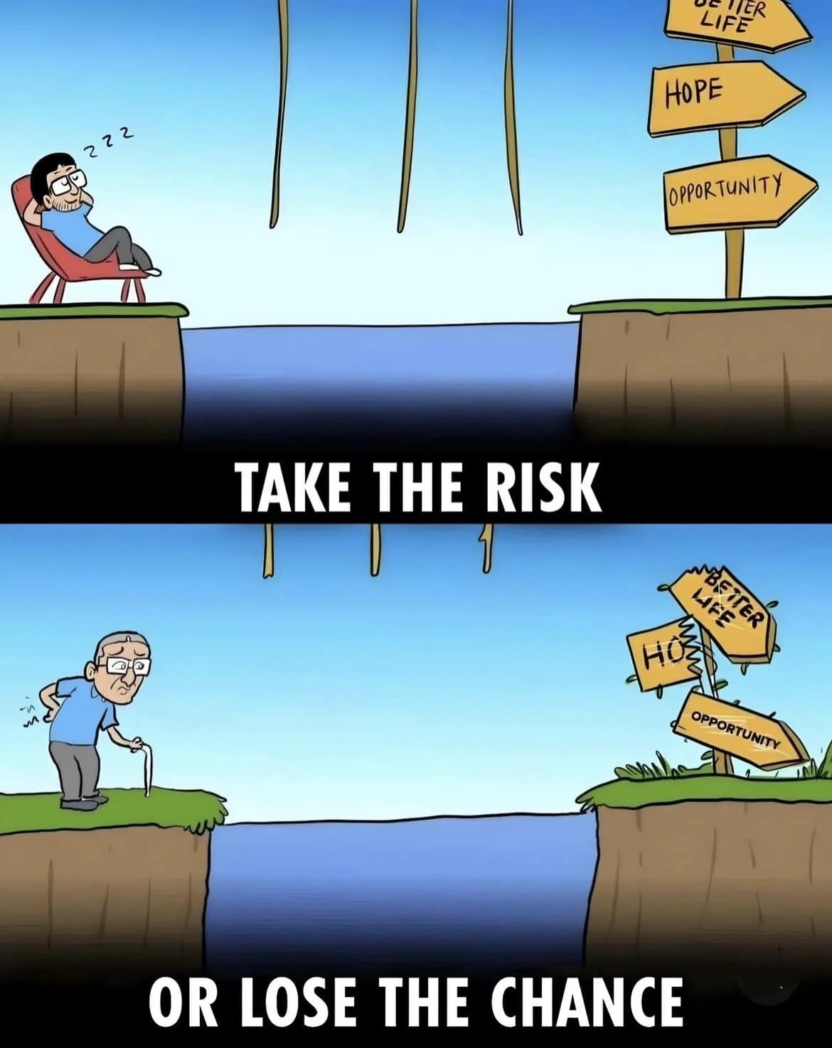 Chapman - Taking risks often leads to greater rewards and personal ...