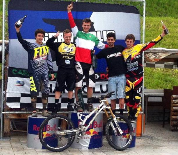 ASC - ITALIAN DOWNHILL Mtb CHAMPION 2014 Asctrioler Radler rider ...