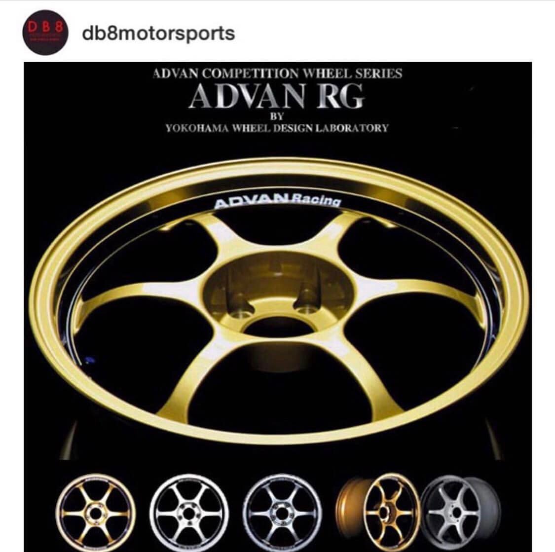 DB8 MotorSports - 🇯🇵 ADVAN Racing RG1 (4x100) 🇯🇵 📣...