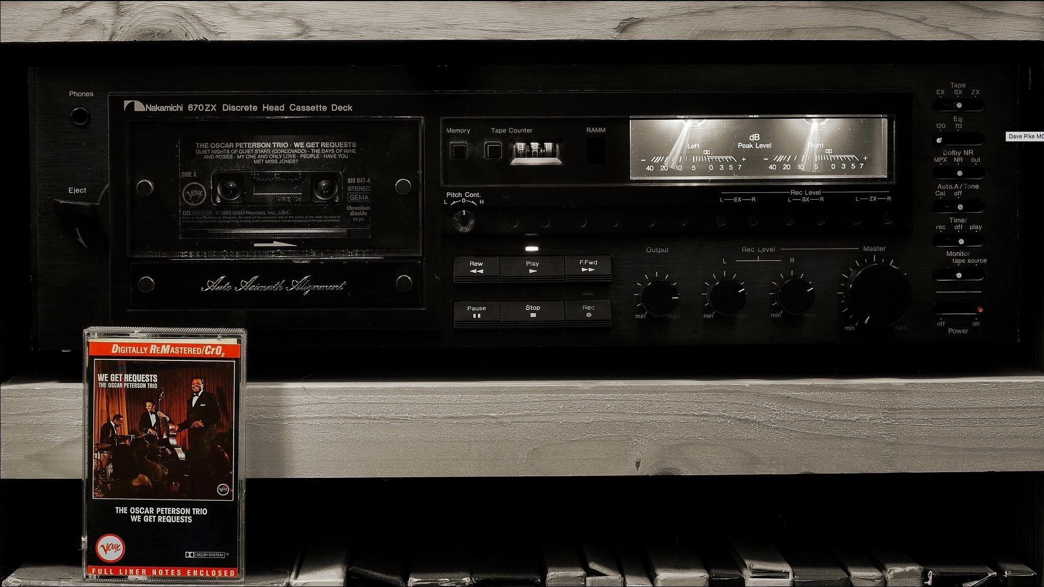 Nakamichi 682ZX Discrete Head Cassette Deck